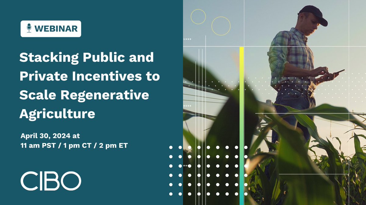 How can we support growers in adopting conservation practices effectively? Join the conversation on program stacking and simplified enrollment to maximize grower ROI and measure impact at scale. #SustainableAgriculture ow.ly/lwGc50RaQxJ