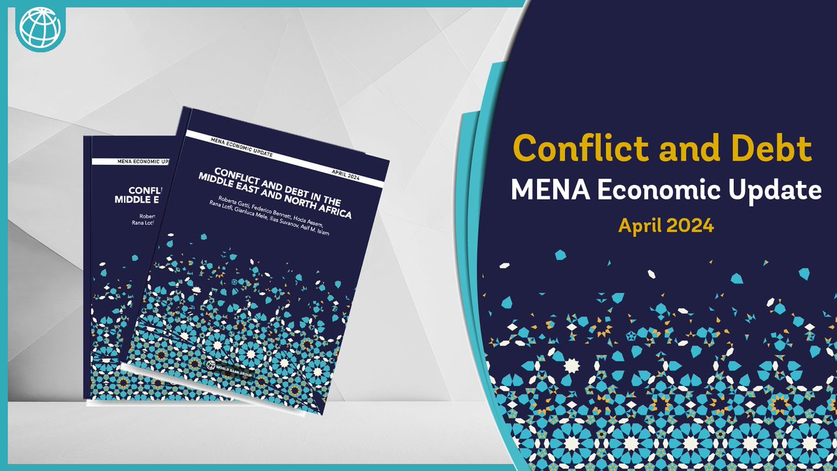 Improving the quality &amp; availability of data in the #MENA region will help with debt transparency &amp; mitigating uncertainty. Preventing uncertainty is hard, but preparing for it is possible.  

Read the latest #MENAUpdate: wrld.bg/ERF950RlESW