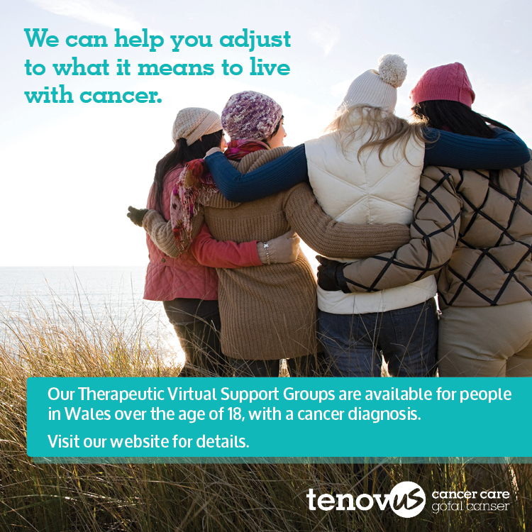 We have a variety of new Therapeutic Virtual Support Group sessions coming up, we can help you adjust to what it means to live with cancer and the uncertainty it brings. Find out more and register your interest here - tenovuscancercare.org.uk/support-and-in…