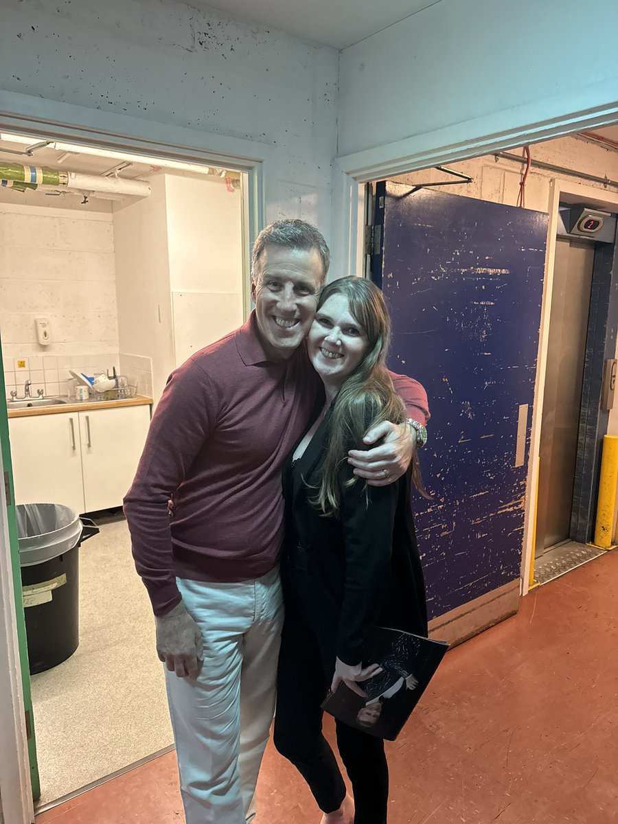 After such a difficult start to 2024…our first night out in a very long time last night to see <a href="/TheAntonDuBeke/">Anton Du Beke</a> <a href="/NewWimbTheatre/">New Wimbledon Theatre</a> amazing show &amp; even managed to meet the man himself as he invited us in out of the rain ☔️ to take a 📷 with Gemma &amp; make her night ❤️ #propergentleman