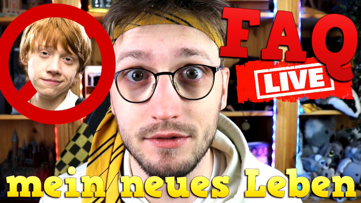 Falls du nicht Ron Weasley bist lade ich dich herzlich ein, heute Abend ab 19 Uhr im Stream dabei zu sein! Ich freu mich sehr darauf! 🥰💛 Was momentan so alles bei mir abgeht... eure Fragen LIVE! 🥰| DAGILP FAQ... youtube.com/live/DBw48xkPr… via @YouTube