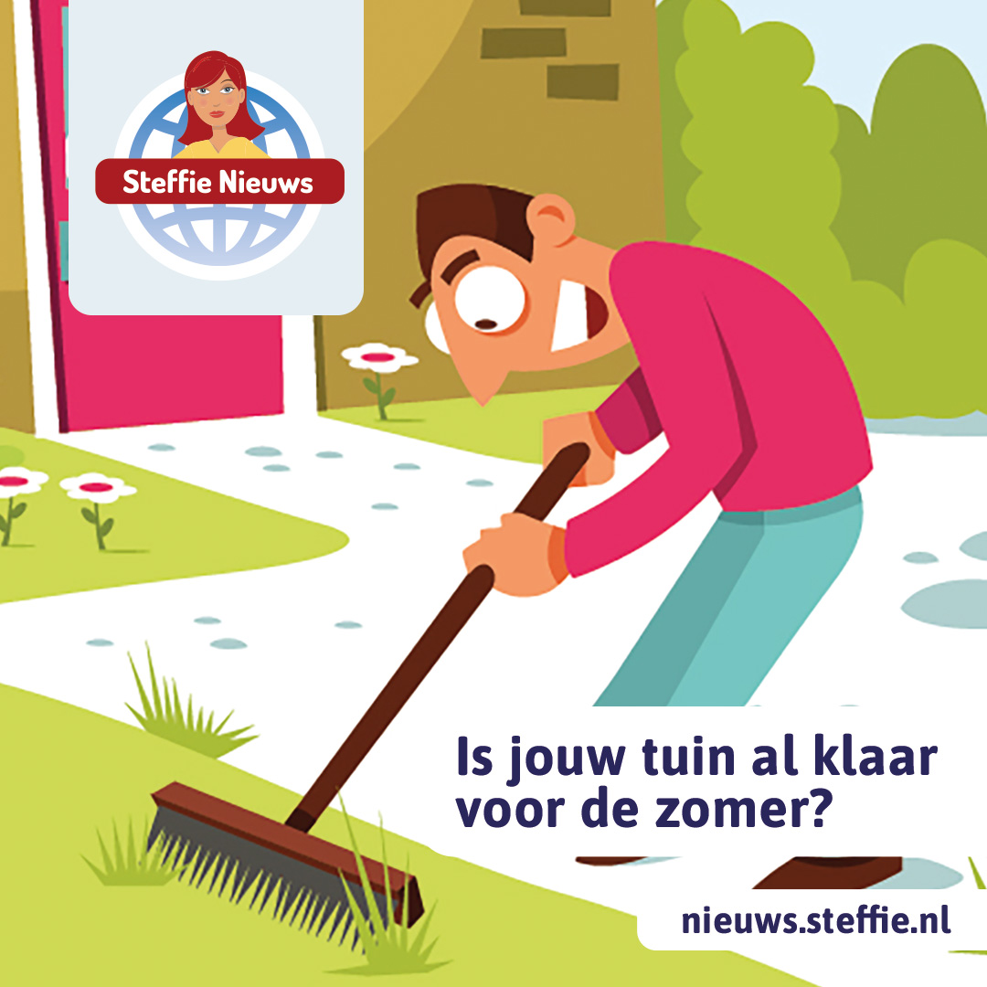 SteffieHelpt's tweet photo. Het is tijd om je tuin klaar te maken voor de zomer. Steffie legt eenvoudig uit hoe je dat doet. Lees of luister verder op https://t.co/BIyYC3uNx1 #TuinKlaarmaken #ZomerTuin #Tuinieren #GroeneVingers #TuinTips #Tuinonderhoud #Tuininspiratie #Tuinierenisleuk #GroenLeven https://t.co/EaIpJLd8jY