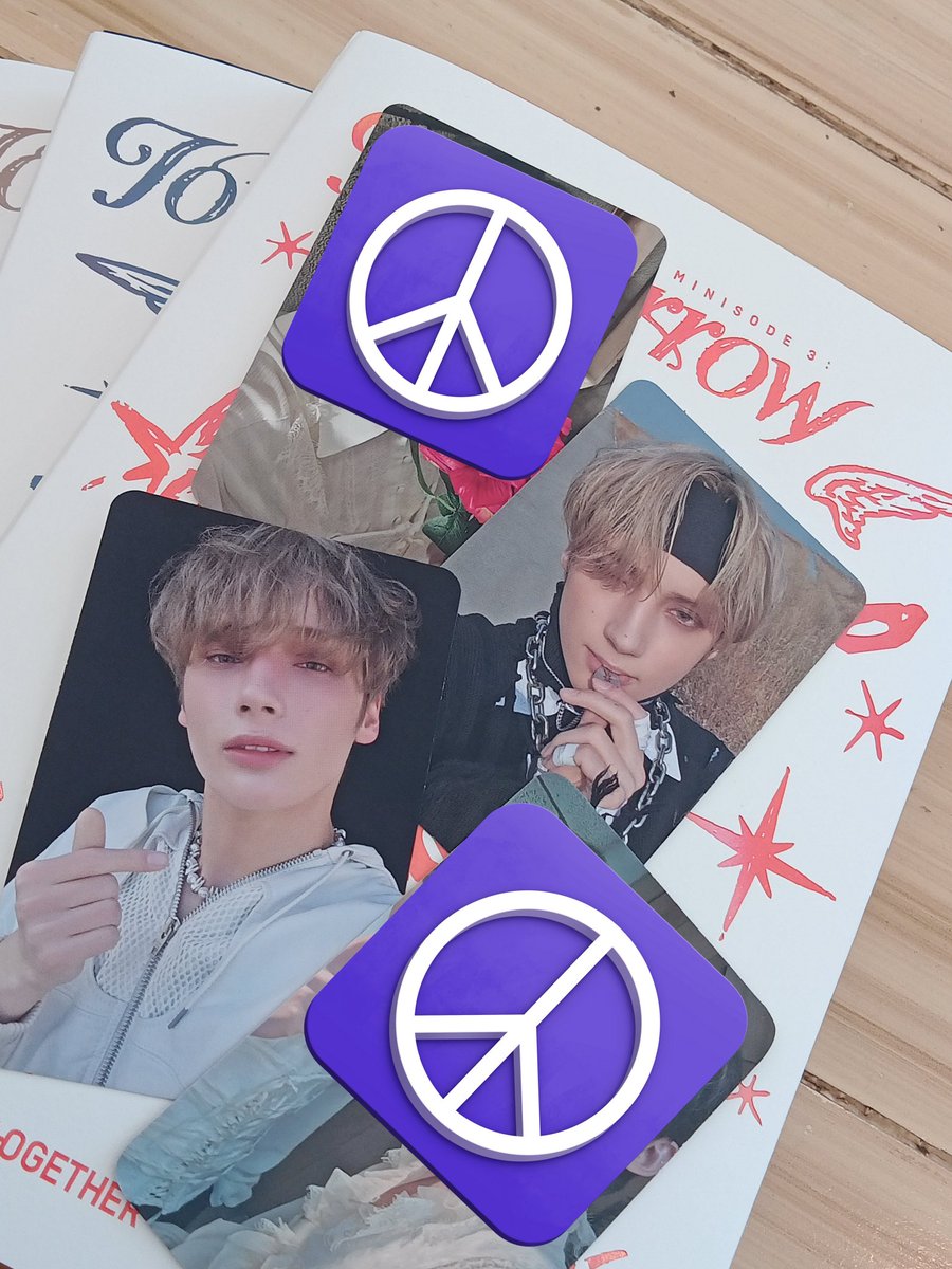 8hlovr's tweet photo. wtt lft txt ph 

have : huening kai promise &amp; ethereal
want : beomgyu counterparts

# txt yeonjun soobin beomgyu taehyun huening kai minisode 3 pc https://t.co/UehD7yXm9B