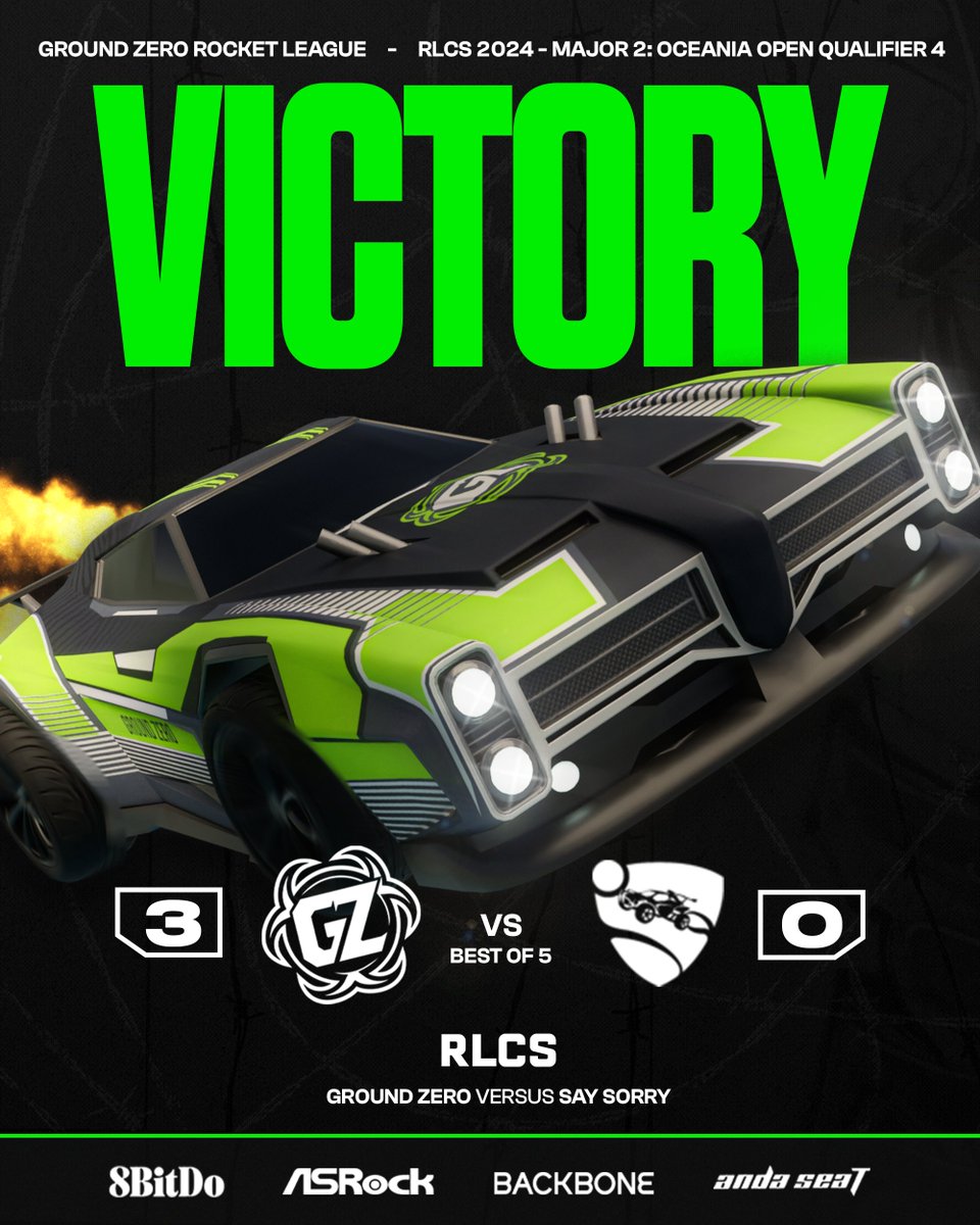 Amidst the excitement, our #RLCS Team has made it through to the Top 16 of Qualifier 4💪 See you next week for the Main Event😈 And a huge thanks to @NKrl9 for the coverage🎙️ #GZRL | #GZPZ