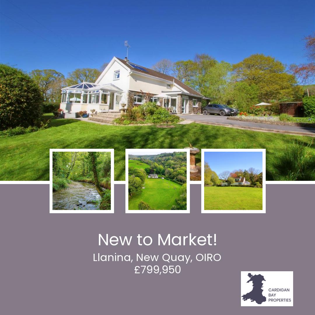 Llanina, New Quay

🛏 4 bed
🛋 3 reception
🚿 4 bath

For Sale 4 Bed Smallholding OIRO £799,950

📲 Get in touch with our team today!.

📞 01239 562500
📧 info@cardiganbayproperties.co.uk

cardiganbayproperties.co.uk/property/  

#estateage