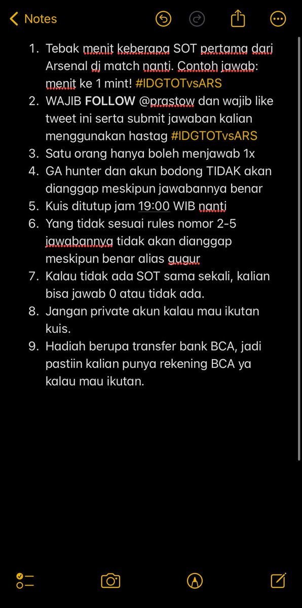 KUIS TIMEEE~ 1,5 jeti buat 5 bidji pemenang (masing2 300k) dari bapak <a href="/prastow/">Prastowo Yustinus</a>. Silahkan check pict untuk detailnya and good luck!