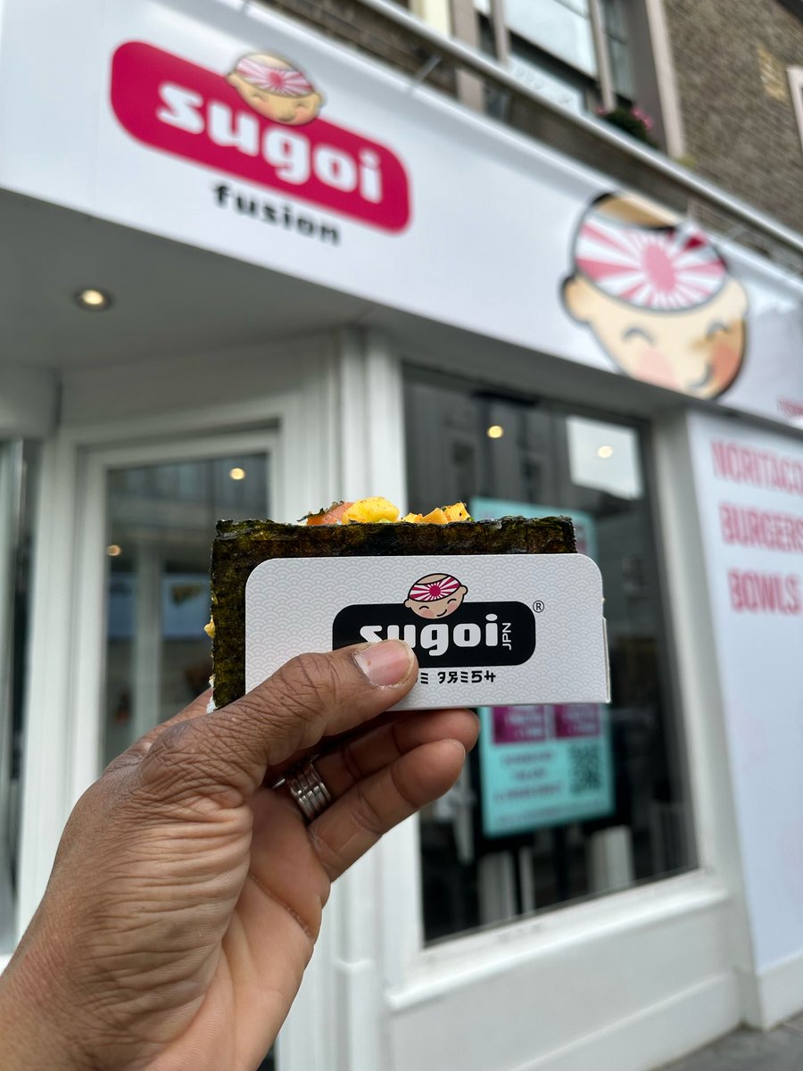 Sugoi_Fusion's tweet photo. Looking for a new food spot in Notting Hill Gate? Our unique modern fusion restaurant could be just the thing you’re looking for. We have a tasty variety of street food inspired by Japanese flavours &amp; culinary expertise
Open 7 days a week, you can visit us for lunch or dinner https://t.co/KZoM89Dnt5