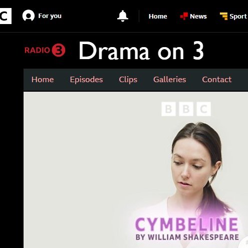 I'm weirdly on BBC Radio 3 twice today, at 1200 for my music choices in Private Passions; at 2000 introducing @EmmaHarding01's fabulous new adaptation of Shakespeare's Cymbeline, contextualising it within a post-Brexit scenario Schttps://www.bbc.co.uk/programmes/m001ygt2