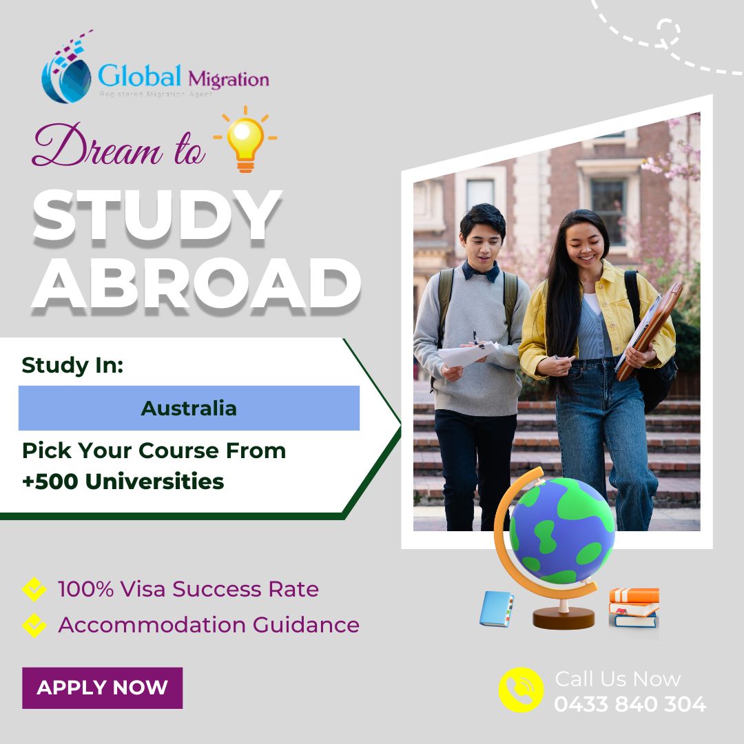 🌟 **Study in Australia: Your Path to Success!** 📚

Unlock endless opportunities with an education in Australia:

📚 Top-Tier Education

🌟 **#StudyInAustralia #EducationAbroad #GlobalOpportunities #ExploreAustralia #FutureLeaders #SafeStudyEnvironment** 🌟