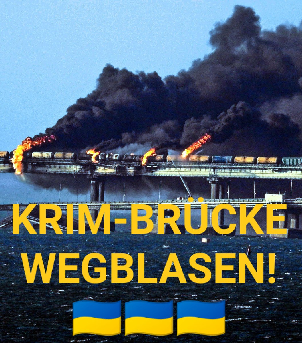 Die USA haben der #Ukraine grünes Licht für einen Angriff auf die #Krim-Brücke mit Langstreckenraketen gegeben, so hochrangige Pentagon-Beamte gegenüber der New York Times.
Ziel der #ATACMS-Angriffe sei es, 'mehr Druck auf die #Krim auszuüben', sagte ein Pentagon-Beamter 🇺🇦🇺🇦🇺🇦