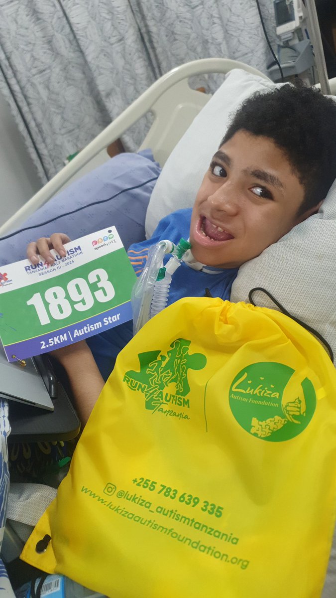 sharifambarak1's tweet photo. Every step in #Run4Autism carries a message of understanding and acceptance. Thank you for running on behalf of Ali and spreading awareness. 💙🏃♂️💙
Pic no. 2 - Liberatha (Ali's Therapist)
Pic no. 3 - (Gloria, Colleague)
Pic no. 4 - (Rachel from THGO)
#RareDiseaseTz https://t.co/qhb9ux8lMV