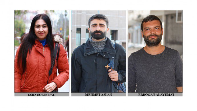 Hep aynı terane: Kürt gazetecilere 'basın yapılanması' suçlaması

İçişleri Bakanı Ali Yerlikaya, 19 ilde 147 kişinin gözaltına alındığını duyurdu. Gözaltına alınan Kürt gazetecilere, geçmiş dönemlerde olduğu gibi 'basın yapılanması' suçlaması yöneltildi.  

FLOOD
👇👇