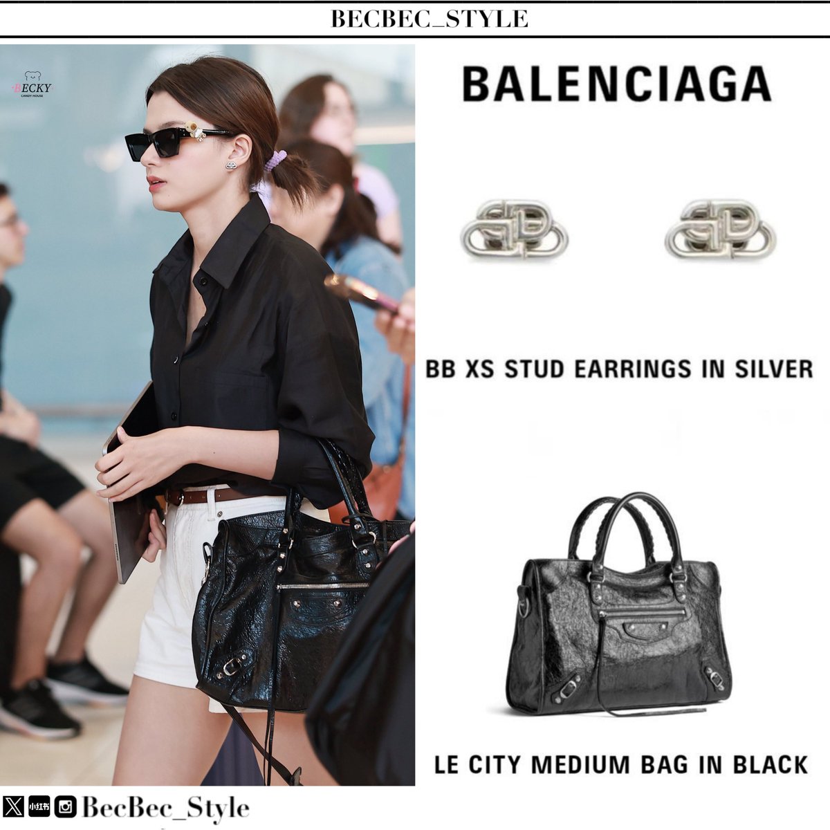 20240428 @AngelssBecky 🛬BKK
.
Bag & Earrings: #Balenciaga
.
#Beckysangels
#BalenciagaXBecky