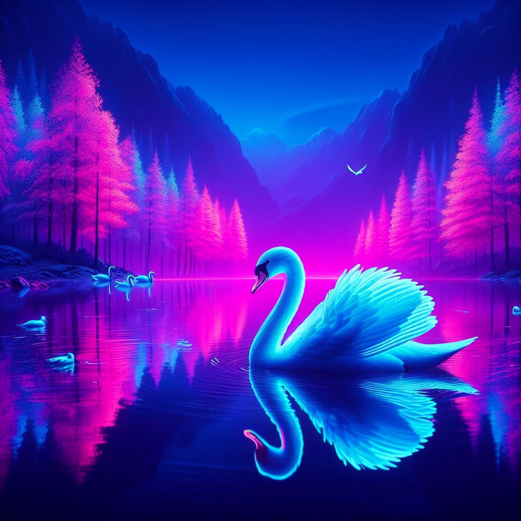 Swan Night

#DALLE3 #AIart #aiartcommunity #AIArtwork #Digitalart #sundayvibes #Sundaythoughts #Sundaymorning #Sundayfeeling #Goodsunday #SundayMotivation #weekend #sundaychill #Sundayfunday #illustration #artsy #beautiful Good Sunday #creative #etsy