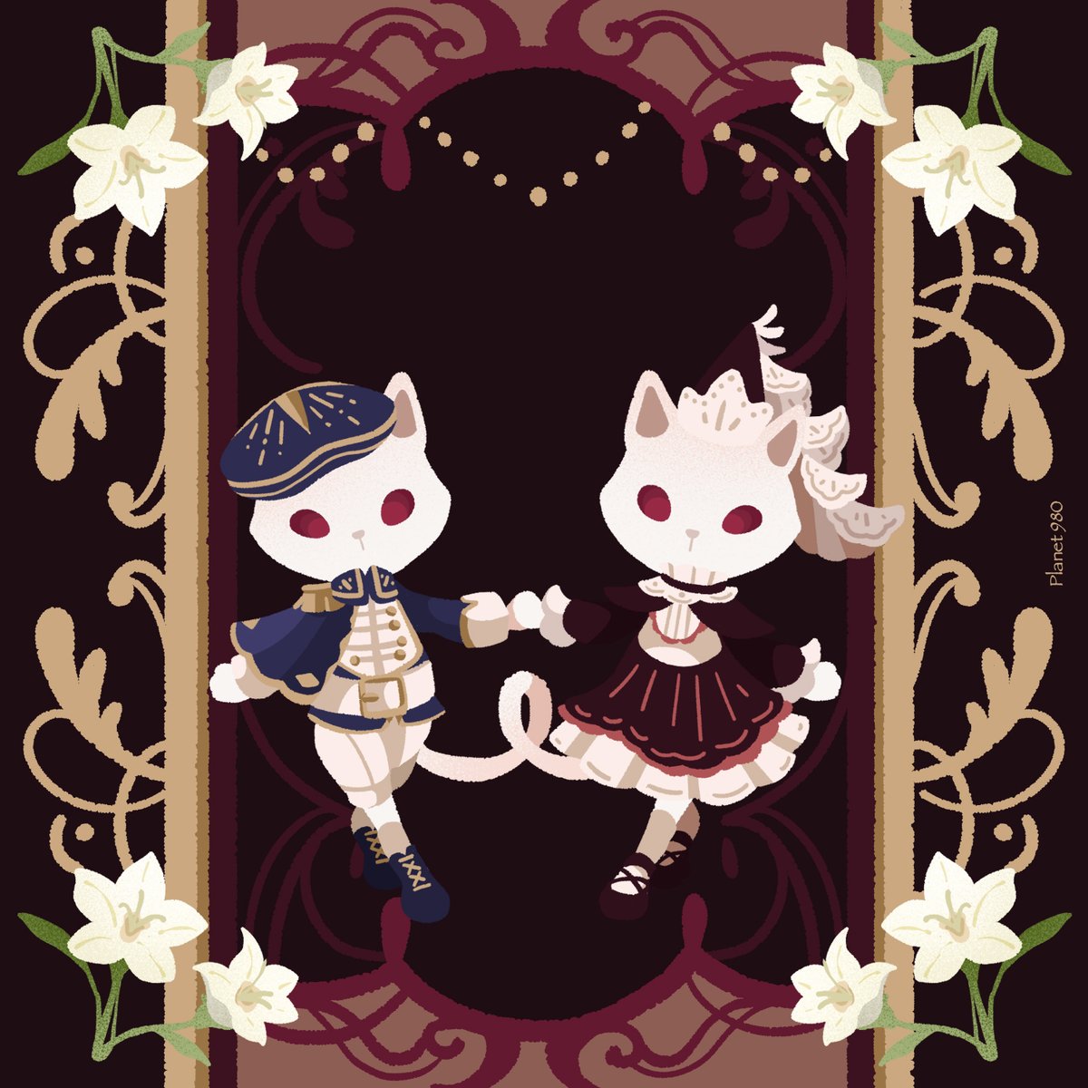 Yuki00Y's tweet photo. <<Platycodon>>
======================
#illustration #絵 #イラスト
#squirrelking #Albino #shadowcat #twins
#イラスト好きな人と繋がりたい #Albinocat https://t.co/Y4dtHbRutV