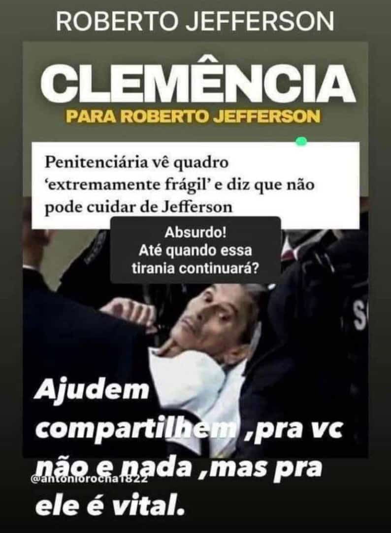 Este homem deverá, em breve, ser mais uma vítima do ditador cruel Alexandre de Moraes!