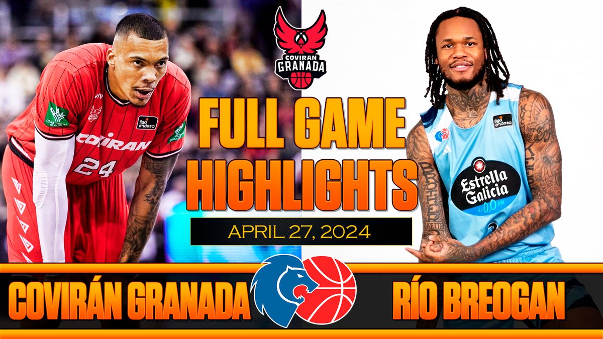 COVIRÁN GRANADA vs RÍO BREOGÁN | April 27, 2024 | ACB Highlights Watch here: youtu.be/yxJLrff2jxI