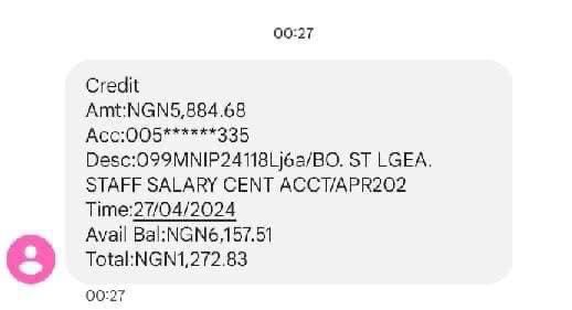 After one month of working tirelessly teaching, marking, recording of daily attendance, filling duty report, controlling and coordinating pupils/students, lesson plan, lesson note, etc. Yet you can't afford 2 measures (mudu) of rice. This is BORNO State LEA @Voiceofarewa01 😭😭