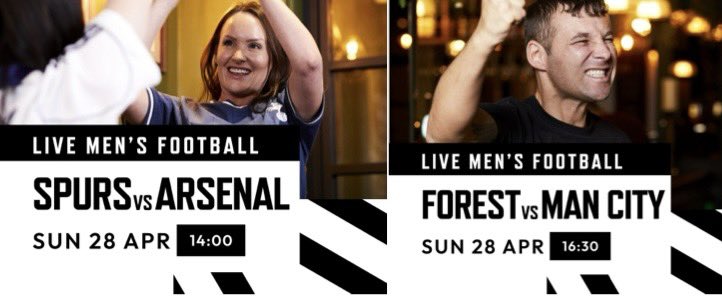 Sunday sport… what a choice! 
Relax and enjoy the games with a roast and a great choice of beers! 

Download the Greene King Order and Pay app to book a table and order:
bit.ly/3etA1Lt

#football #greeneking
#lansdowncheltenham