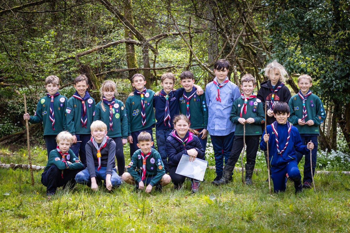 A fantastic Bushcraft adventure for our Cubs yesterday! 🥰 Looking forward to the second adventure next weekend!