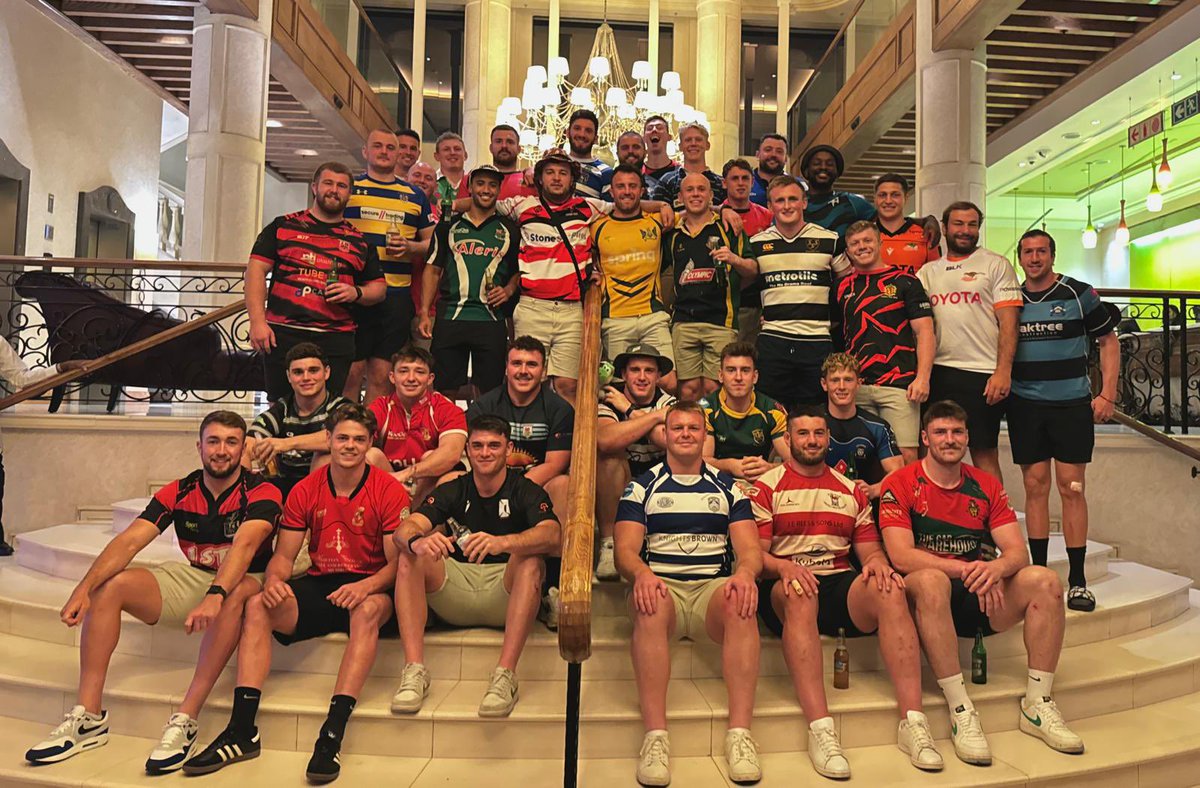 Great shot of the @ospreys squad in their grassroots club shirts! Can you spot your club?