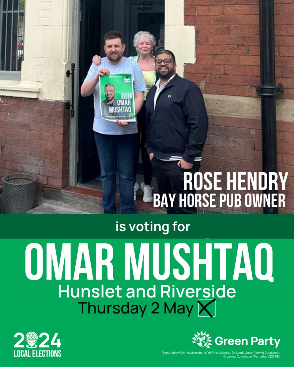 Here in #Hunslet + Riverside, we face many struggles. Yet our communities are rich with good people taking action for change. @Omarmushtaq1990 + I + our team are proud to be working with a great many of them. + huge thanks to all supporting us for the #LocalElections2024. (9)