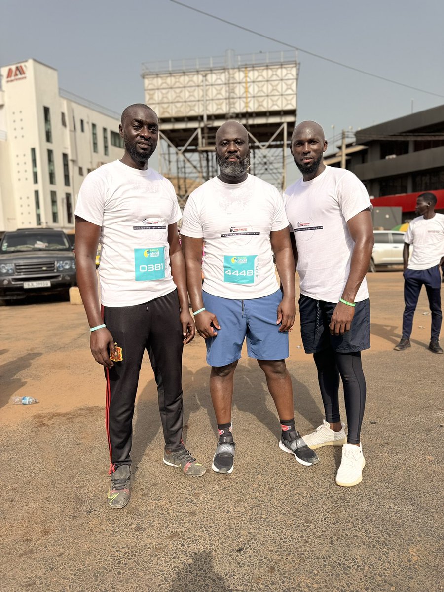 I JOINED A MARATHON! 🎉

As Global Properties sponsored the Banjul Africell Marathon for the second time, I made the decision to become more engaged and participate in the race, marking my first ever marathon.
#Gambia #SaulFRAZER #GlobalProperties #Marathon
