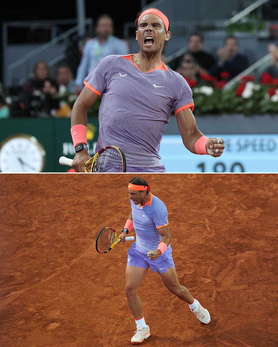 Rafael Nadal, Kasım 2022'den bu yana ilk 20'de yer alan bir rakibe karşı ilk galibiyetini aldı 💪 Alex de Minaur'a karşı Barcelona'nın rövanşını da aldı✅ Sıradaki rakip Pedro Cachin 🆚 #MMOPEN