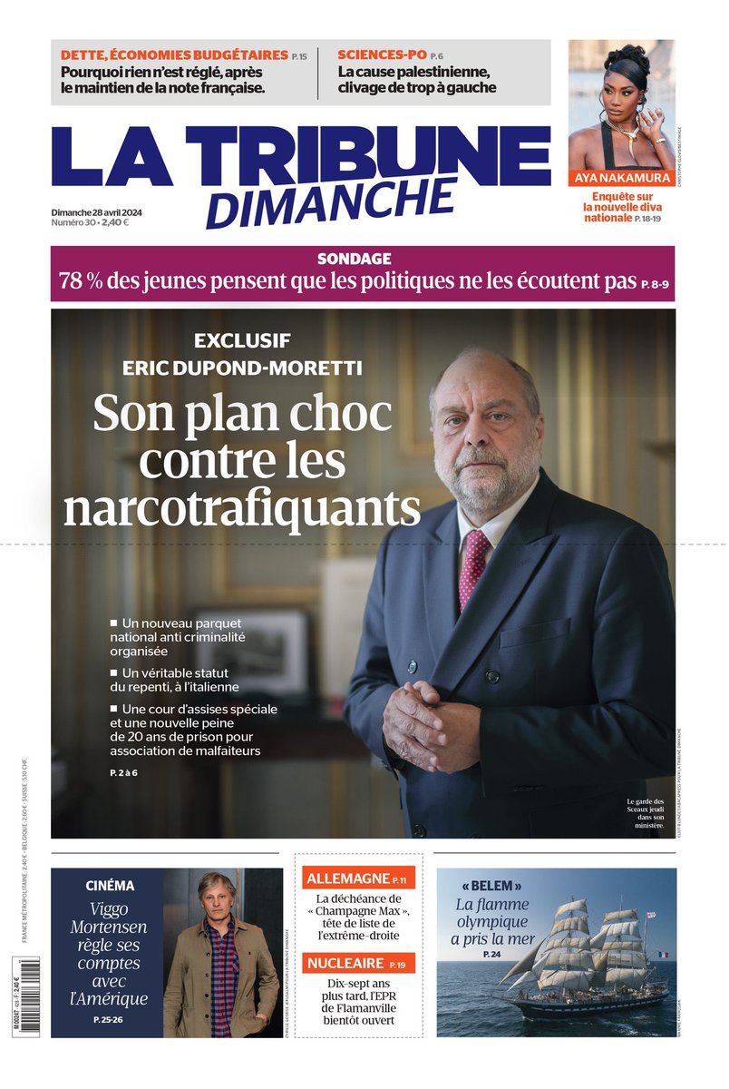 Trafic de #drogue et #crime organisé sont les cancers de notre société. Ils gangrènent la vie quotidienne de millions de Français. Parquet et juridictions spécialisés, peine pour association de malfaiteurs : nous portons une réponse pénale massive pour mettre à bas ces fléaux.