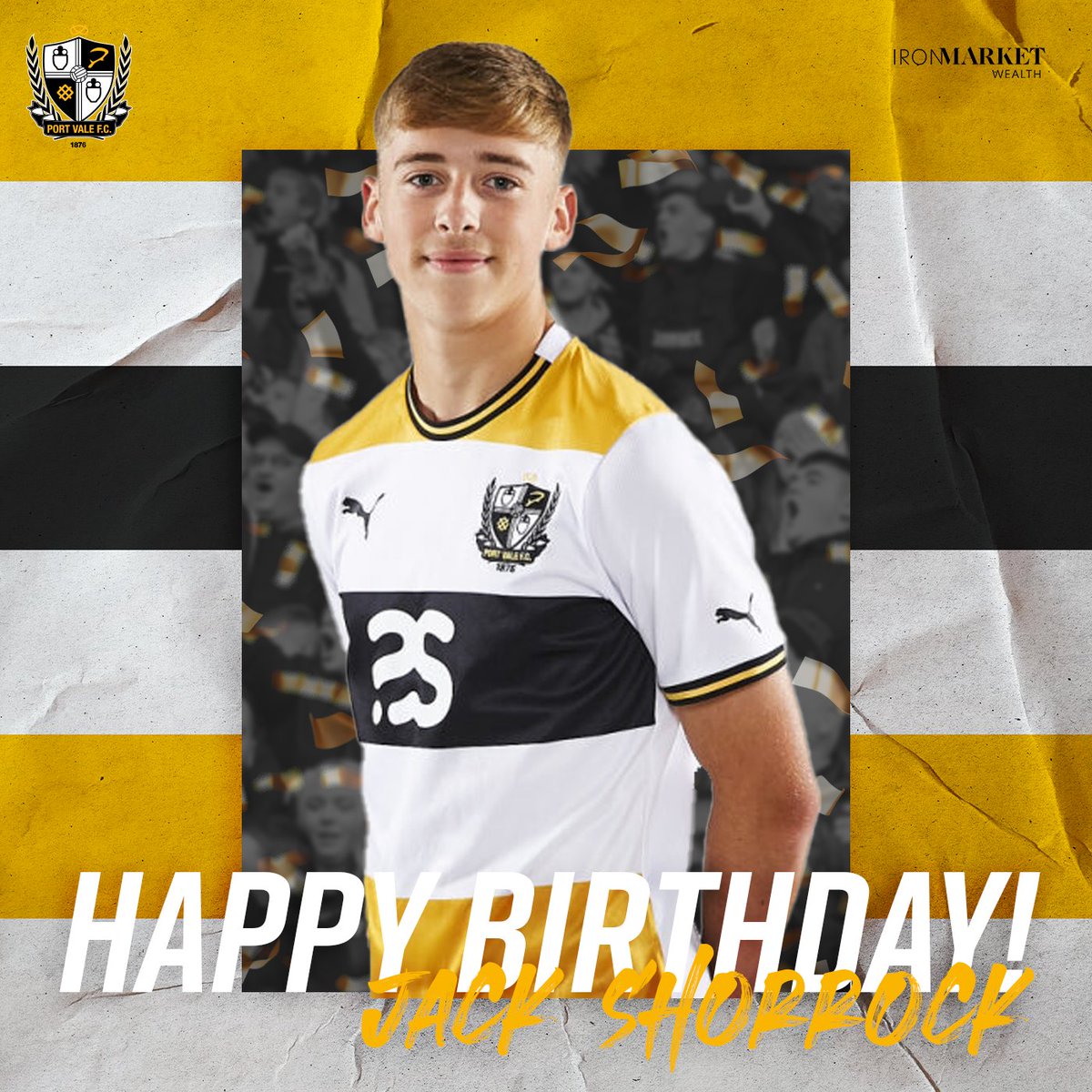 Happy 17th Birthday to our number 23, Jack Shorrock! 🎉 #PVFC | #UTV