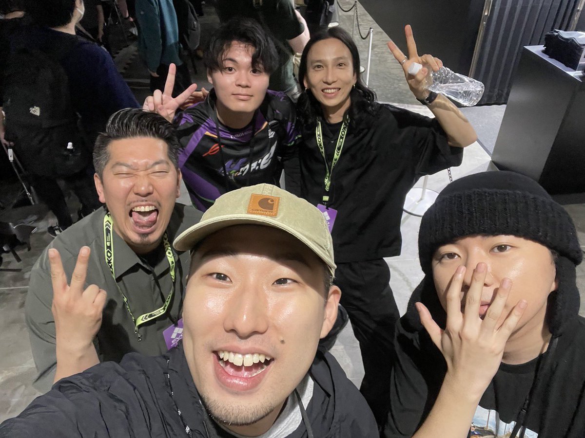 梅田サイファーのPekoさん、KOPERUさん、KBDさん、Kenny doesさんとお会いできました！！写真ありがとうございます！！