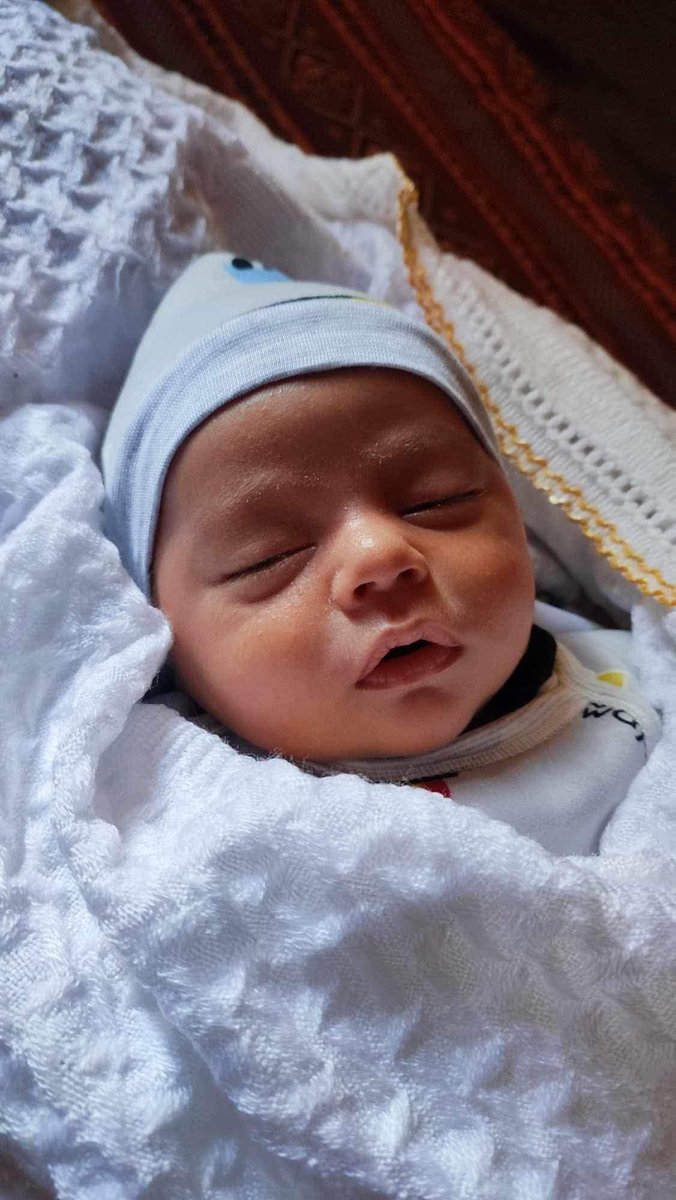 I saw Refaat in a dream last night. He was tightly holding a baby to his chest; he finally met with his newborn grandson, AbdelRahman, whom Israel just killed as well. I told him: You left us too early. He said: Here, it's much better. Here, there's no fear or anguish!