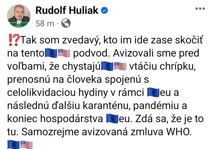 Rudo odhalil, akurát zabudol že je vo vláde,ktorá rozhoduje o karanténe. Vie : Michal Melo