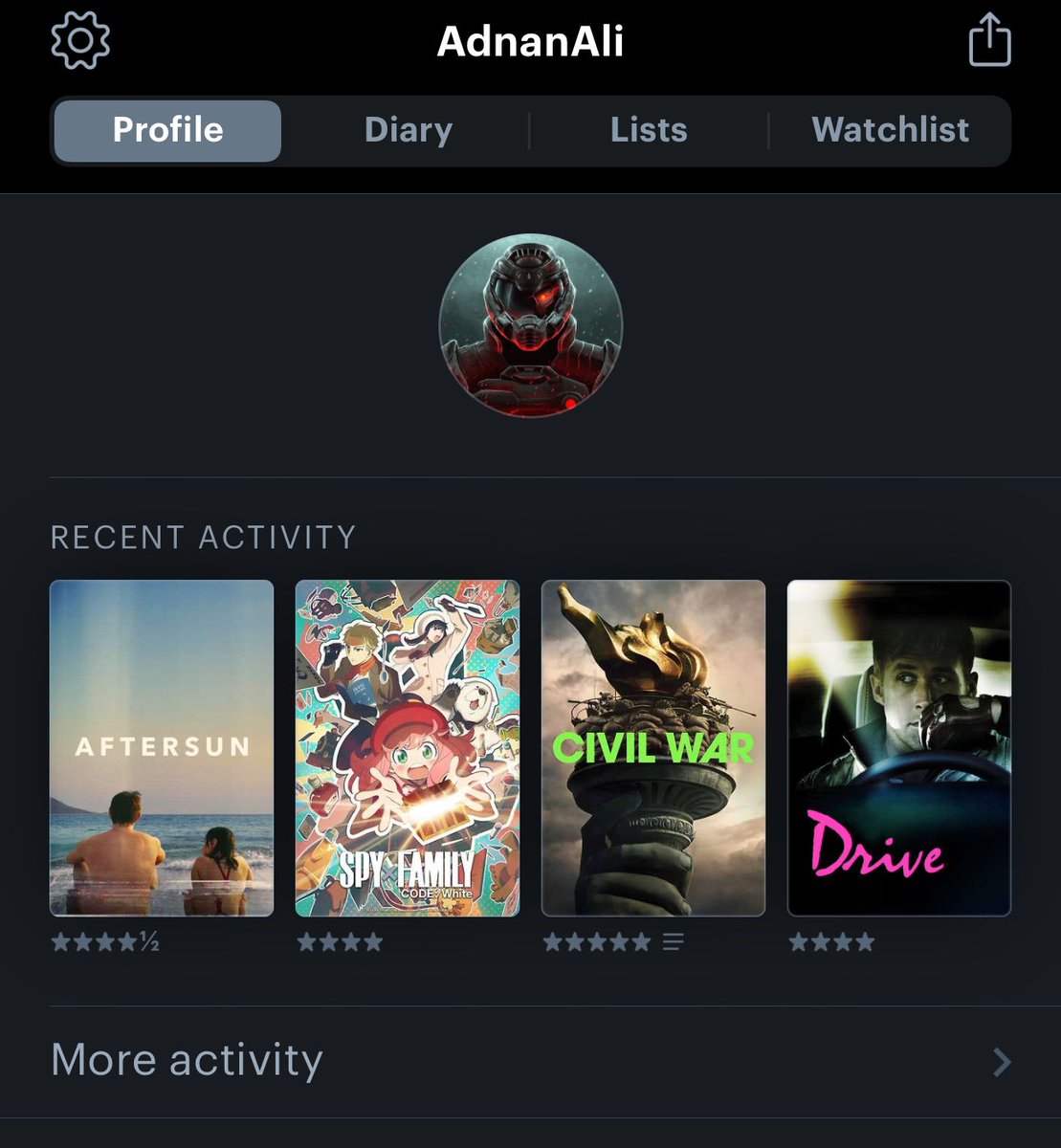 My recent movies on Letterboxd. What’s yours?