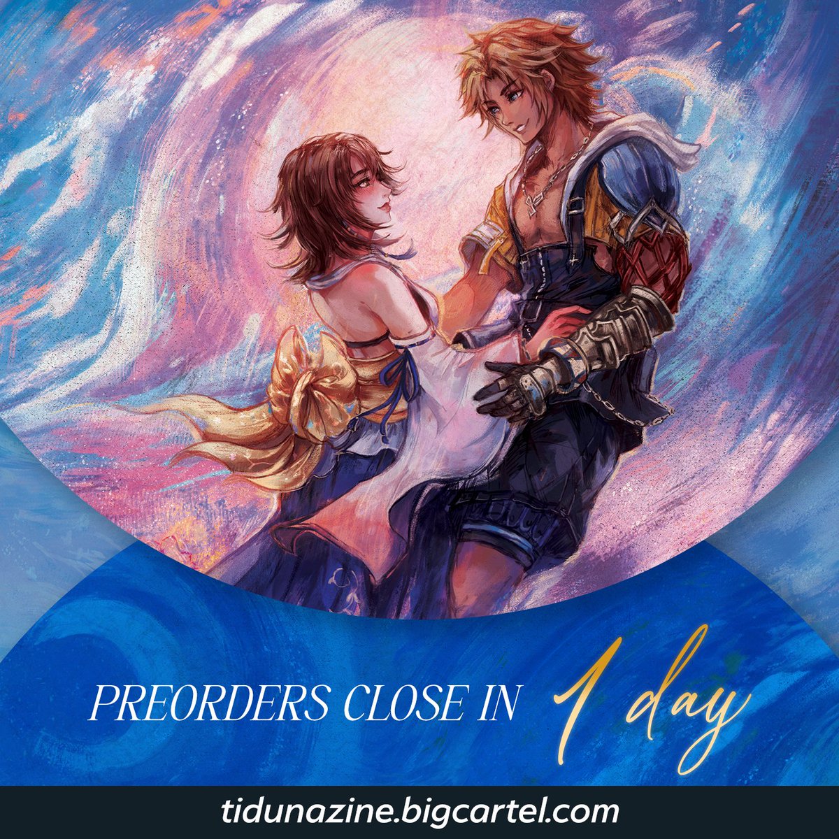 ☀️ PREORDERS CLOSE IN 1 DAY 🌙 

ONE day left for you to grab yourself the Tiduna Zine! Leftover stock will be limited when we open our aftersales, so we recommend for you to secure your bundle now! 💜 

🛒 tidunazine.bigcartel.com