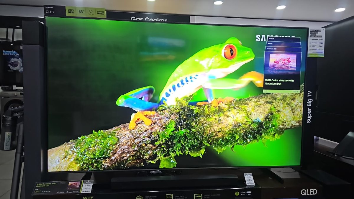 Samsung Qled 60B ,,,85 inches 

27k