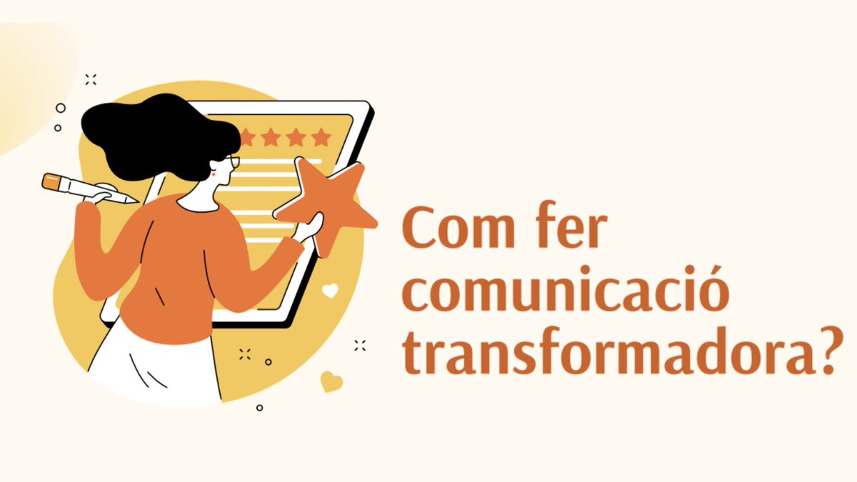 🙌Si volem ser entitats transformadores, hem d'apostar per la comunicació transformadora. 🔎Consulta l'enllaç i trobaràs moltes recomanacions per comunicar per al canvi social👇🏽 🔗lafede.cat/wp-content/upl…