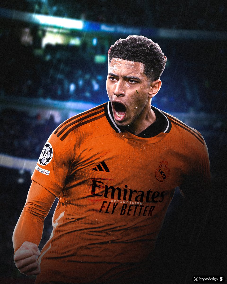 24-25 Real Madrid Away Kit 🟠⚫️

<a href="/BellinghamJude/">Jude Bellingham</a> #RealMadrid #smsports