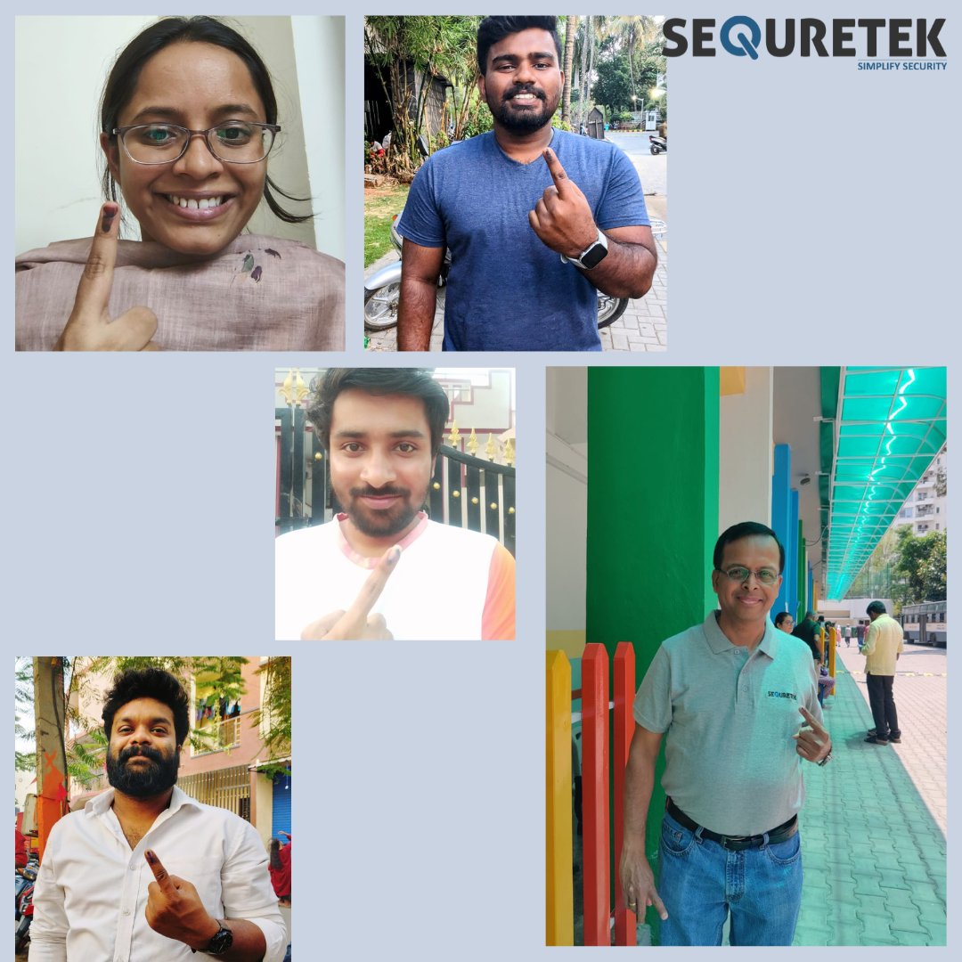 🗳️ Voting is not just a right, it's a responsibility. Stand up and be counted for a better India. Check out these beaming smiles from our Bengaluru office team proudly showing off their ink-stained fingers. 🤳💙

👉 #VoteForChange #LokSabhaElection2024 #ProudVoter #GotInked