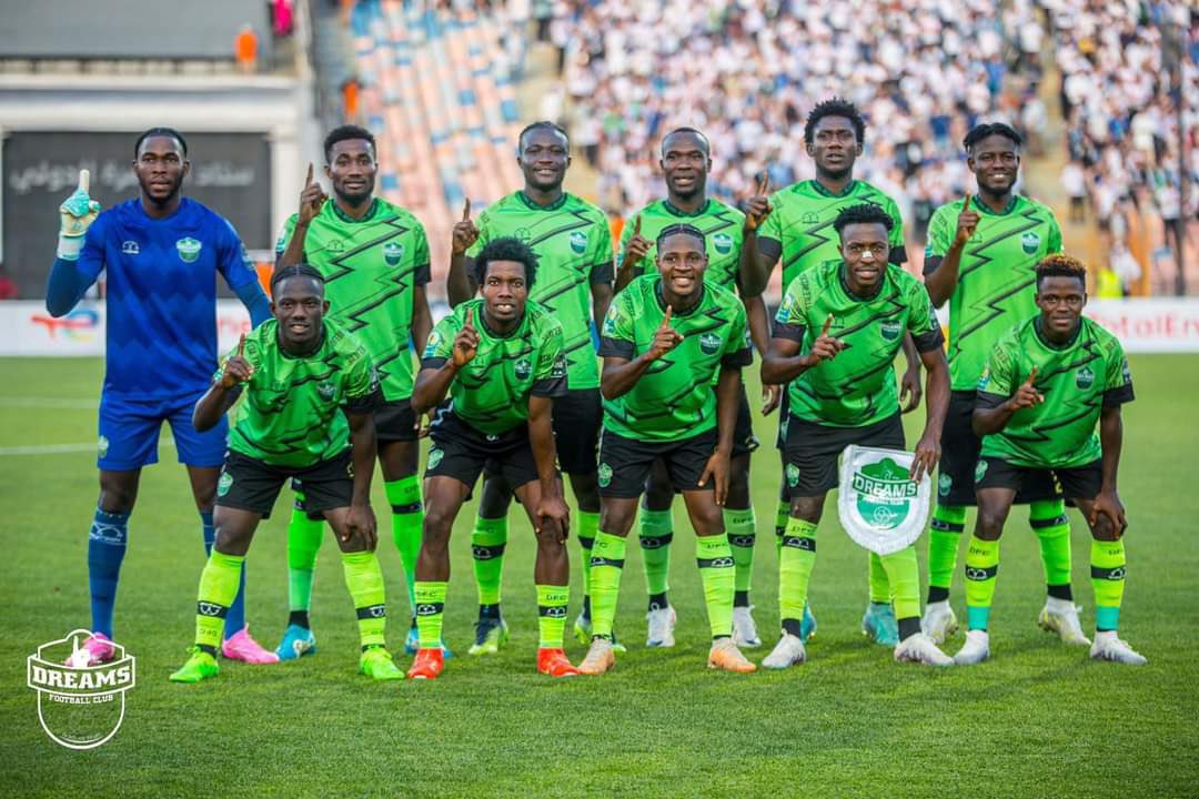 Dreams FC, we’re with you today 🔥🔥 🇬🇭 🇬🇭 🇬🇭