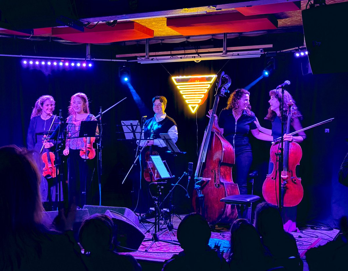 This was a wonderful gig - astonishingly talented musicians playing music by ‘forgotten’ women composers in the informal setting of @HPBCLeeds