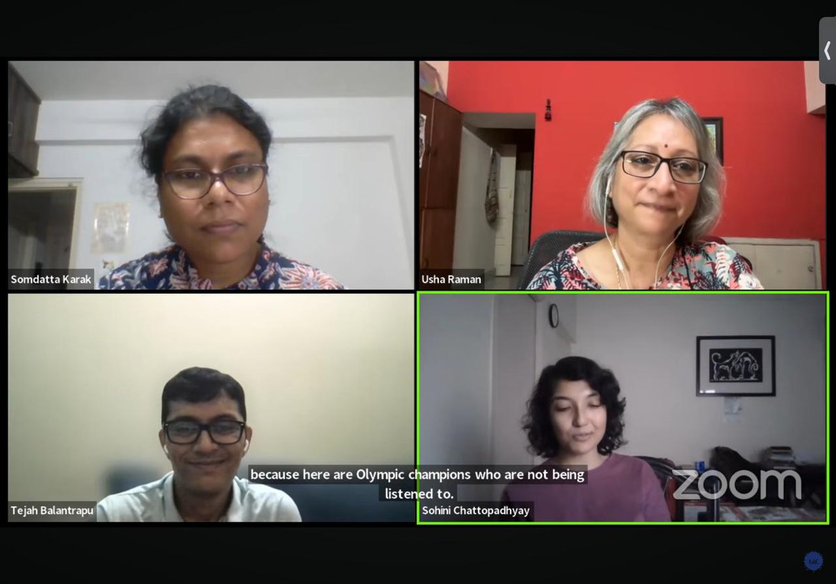 #HLFOnline • 'The Day I Became a Runner: A women's history of India through the lens of sport' • Author, @sohinichat, in discussion with @SomdattaKarak and @tejahb. Catch the entire conversation here: youtube.com/watch?v=drNTit…