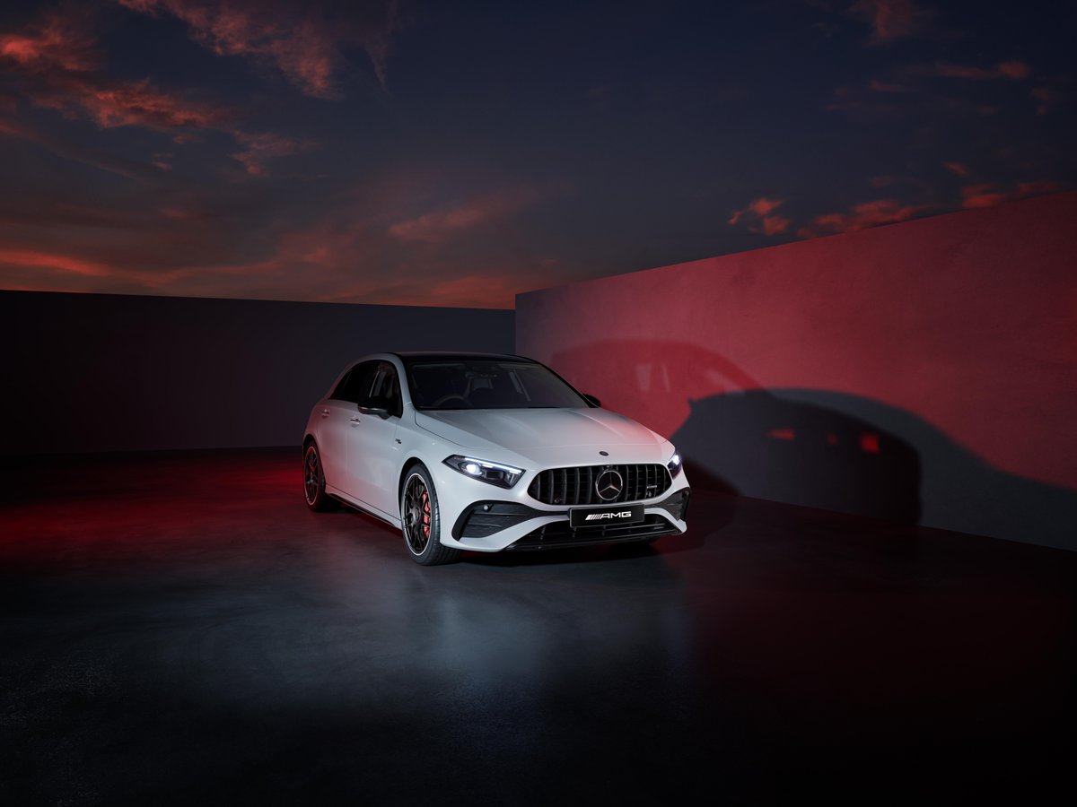 Your dream car awaits you in reality. Drive home the stunning Mercedes-AMG A45 with STAR Agility+ from Mercedes-Benz Financial Services. #MercedesBenzIndia #MercedesBenzFinancialServices #StarAgility