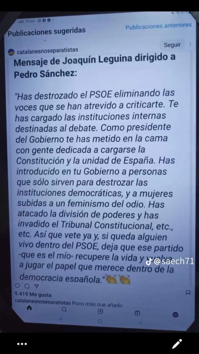 Es el mejor retrato de Pedro Sánchez que he leído.