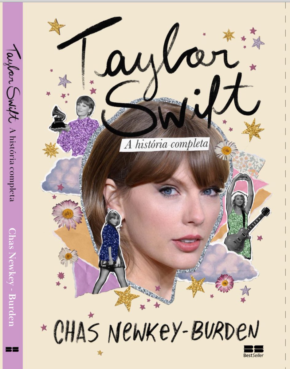 This is the cover for the Brazilian edition of my Taylor Swift biography. It’s now been translated into 10 languages.