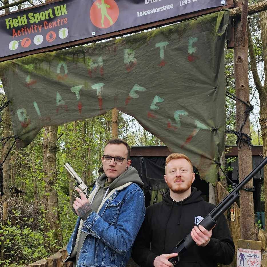 Pics from Saturdays groups. 
Lovely to meet you all. Thank you for choosing Field Sport UK to celebrate your special occasions.
Stag Do
21st Birthday
30th birthday
Friends &amp; Family days out

Feel free to tag yourself in our pics or tag us in your pics ##FSUKFUN #fieldsportuk