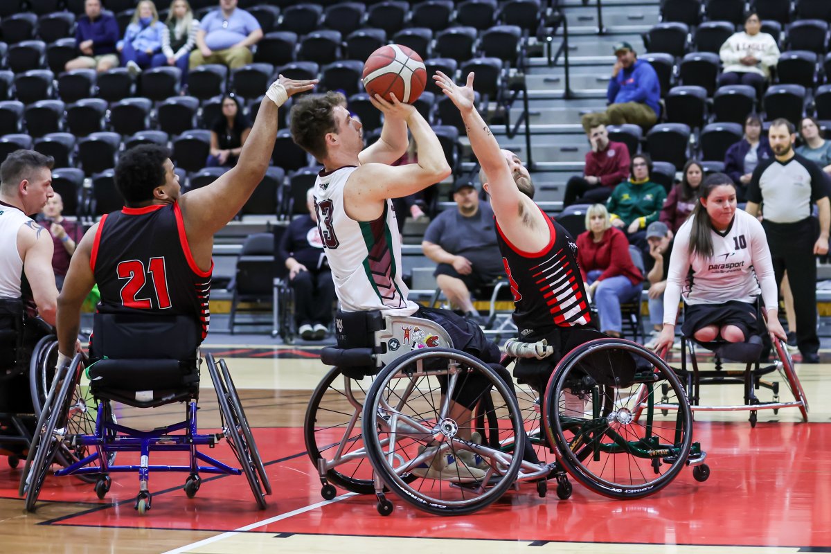Great fun photographing some fast paced action this weekend. Come check it out at the Richard Currie Center today. Gold medal matches with NB playing at 10 a.m. #CWBLNationals #WheelchairBasketball
