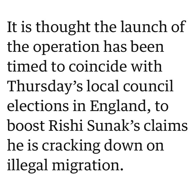 @LizzyJPrice This is absolutely horrific. The depths @RishiSunak will plumb to try to save his sorry über-privileged arse… What an unforgivably abusive way to treat people and what a grotesque reason to do so. We can only hope the Tory vote collapses in the local elections.