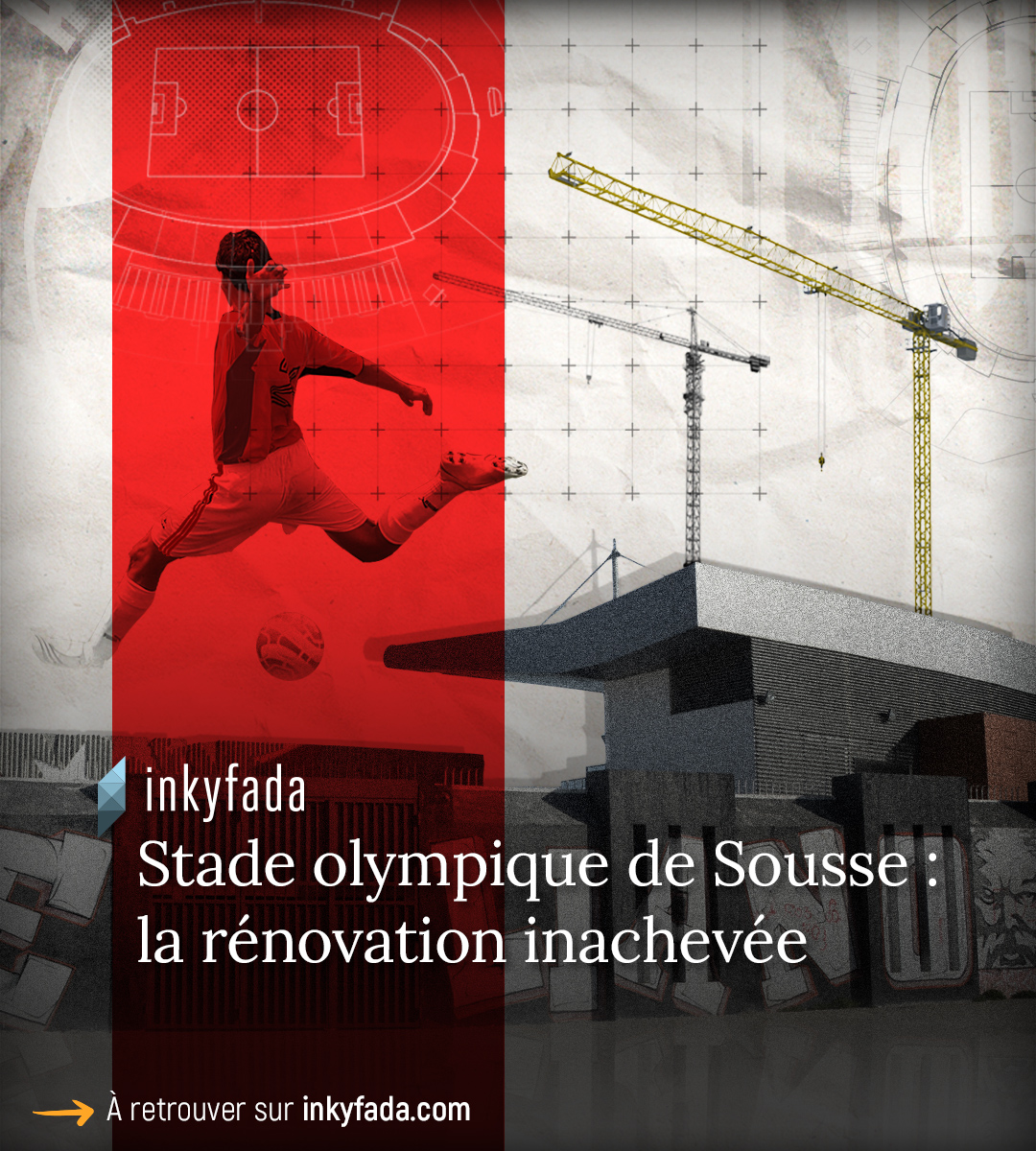 #Reportage | L’Etoile du Sahel affronte aujourd’hui le Club africain à domicile, au stade olympique de #Sousse qui a rouvert en 2022. Une occasion de revenir sur les multiples polémiques et défaillances qui ont entouré la rénovation du stade. ⬇️
inkyfada.com/fr/2024/04/28/…