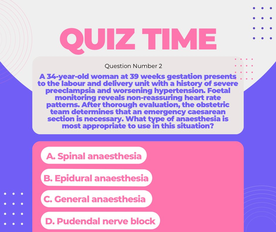 supta_uk's tweet photo. Test your pre-existing knowledge on O&amp;G with this short quiz🚺

Join us on May 1st and 2nd at 18:00 and 19:30 respectively to learn more about O&amp;G! Session links are in our bio✨

Certificates and discount codes to TeachMeSurgery and PasstheMRCS will be provided. 

#supta https://t.co/bwdAxPSCSQ
